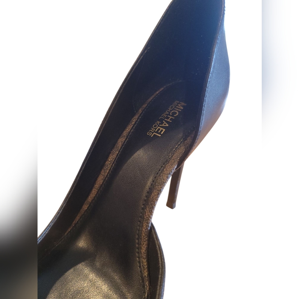 Michael Kots Dorsey Keke Black Stiletto Heels - Picture 8 of 12